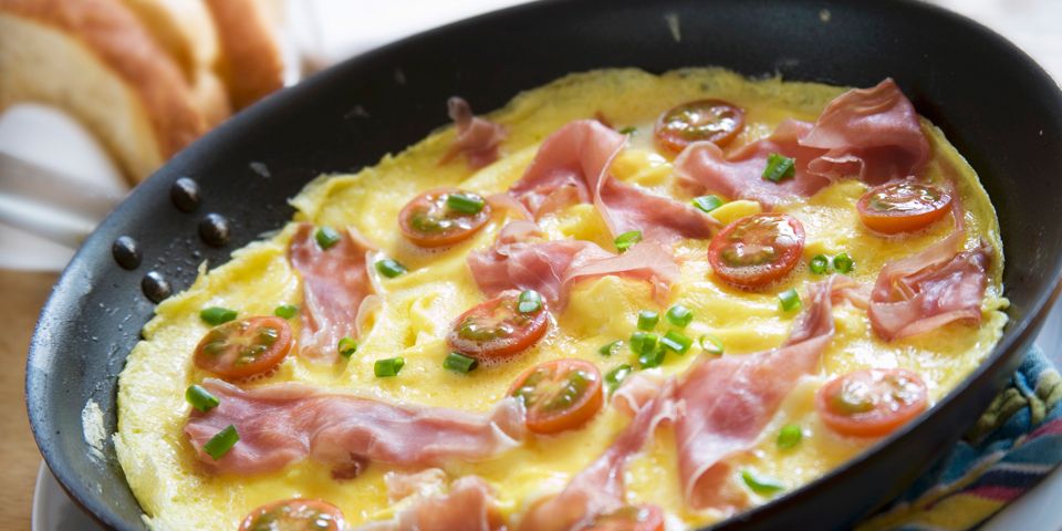 Frittata al prosciutto