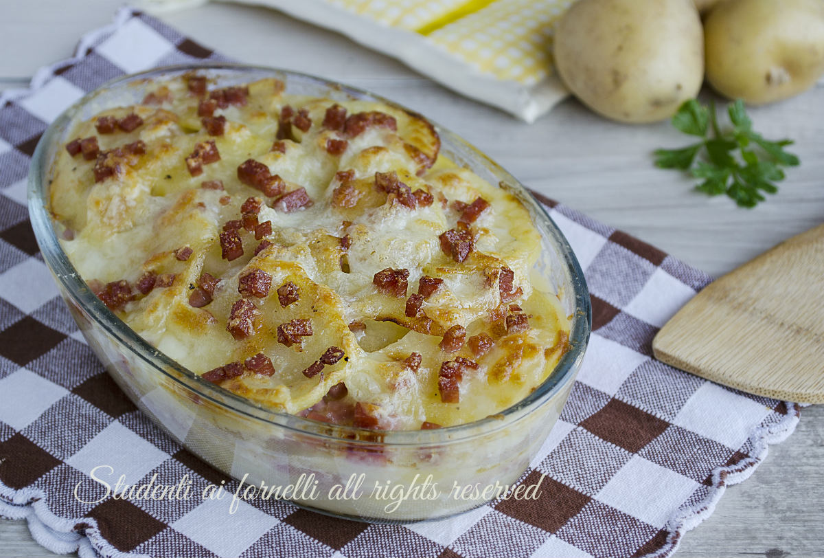 Patate e prosciutto