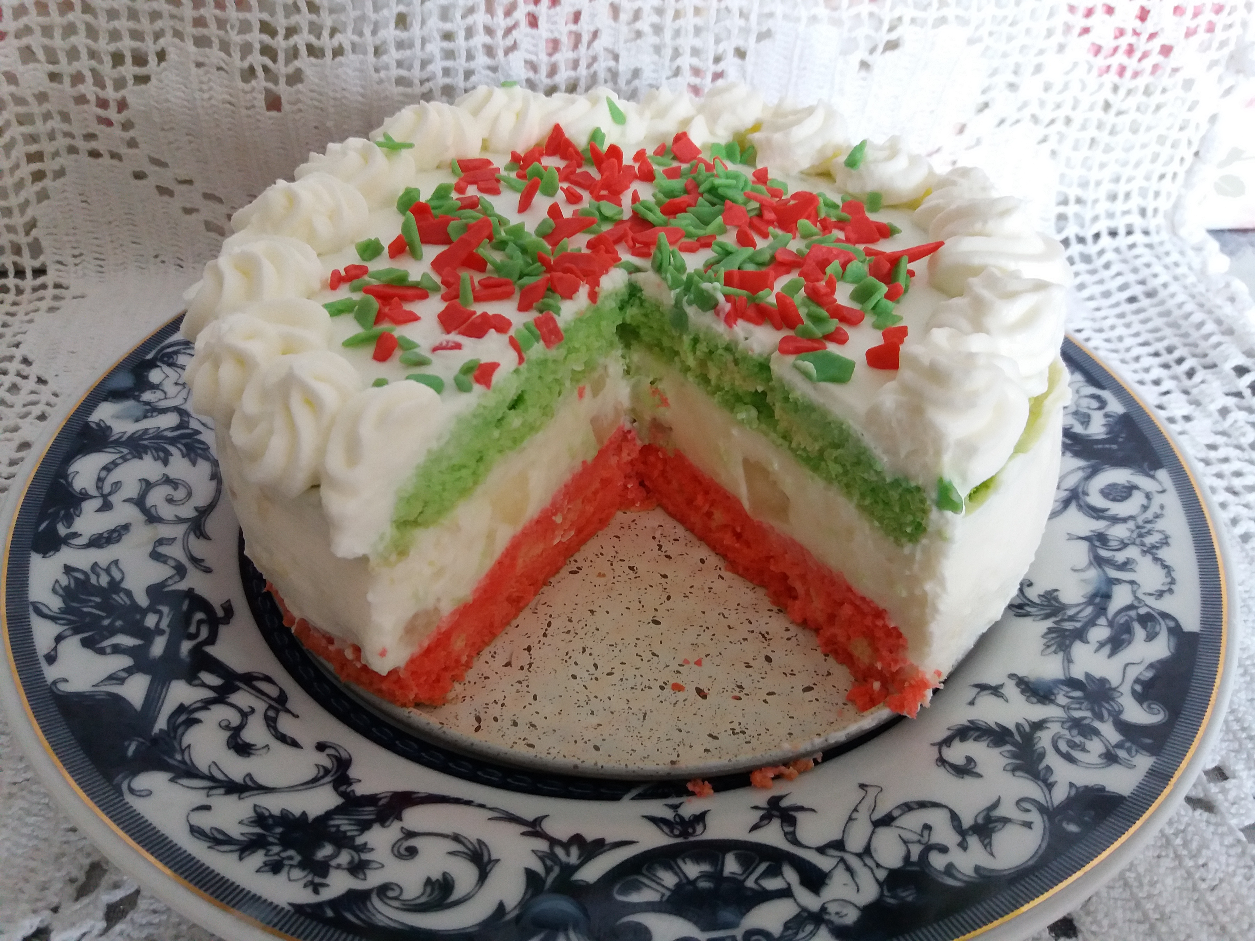 Torta tricolore